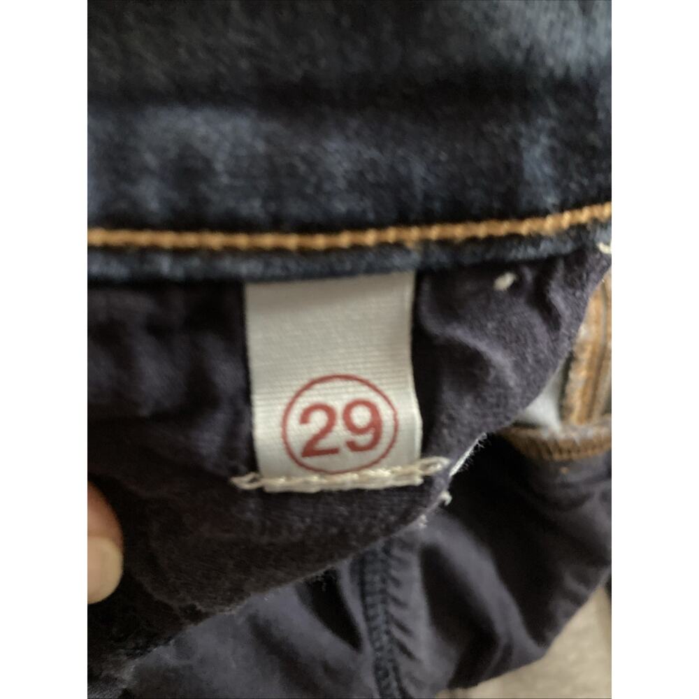 J Brand Super Skinny Jeans Womens Size 29 Dark Wash Blue Denim Stretch USA - Picture 6 of 16